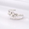 14k Gold 0.78 Ct Natural H Diamond Ring