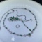 14k Gold 12.96 Ctw Natural Emerald & Diamond Brooch/pendant