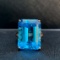 14k Gold 26.64 Ctw Natural Topaz & Diamond Ring