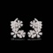 14k Gold 0.60 Ct Natural H Diamond Earrings