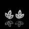 14k Gold 0.30 Ct Natural H Diamond Earrings