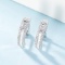 14k Gold 0.64 Ct Natural H Diamond Earrings