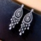 14k Gold 1.6 Ct Natural H Diamond Earrings