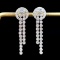 14k Gold 0.9 Ct Natural H Diamond Earrings