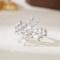 14k Gold 1.07 Ct Natural H Diamond Ring
