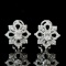 Gia Certified 14k Gold 0.89 Ctw Natural D Si1 Oval Diamond Earrings