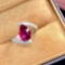 14k Gold 3.80 Ctw Natural Tourmaline & Diamond Ring