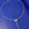 14k Gold 5.60 Ctw Natural H Diamond Necklace