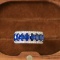 14k Gold 2.92 Ctw Vivid Blue Natural Sapphire & Diamond Ring