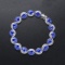 14k Gold 9.98 Ctw Natural Sapphire & Diamond Bracelet