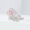 14k Gold 0.33 Ctw Natural Pink Diamond & Diamond Ring