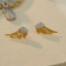14k Gold 0.28 Ct Natural H Diamond Earrings