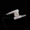 14k Gold 0.3 Ct Natural H Diamond Ring