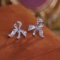 14k Gold 0.90 Ct Natural H Diamond Earrings
