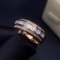 14k Gold 0.56 Ct Natural H Diamond Ring