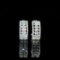 14k Gold 0.6 Ct Natural H Diamond Earrings