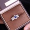 14k Gold 1.97 Ctw Natural Sapphire & Diamond Ring