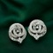 14k Gold 1.0 Ct Natural H Diamond Earrings