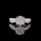 14k Gold 0.7 Ct Natural H Diamond Ring