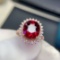 14k Gold 4.3 Ct Natural Tourmaline & Diamond Ring
