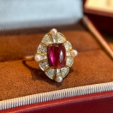 14k Gold 3.20 Ct Natural Tourmaline Ring
