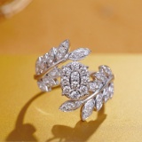 14k Gold 0.75 Ct Natural H Diamond Ring