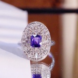 14k Gold 1.99 Ctw Natural Sapphire & Diamond Ring