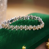 14k Gold 2.30 Ct Natural H Diamond Bracelet