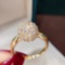 14k Gold 1.0 Ct Natural H Diamond Ring