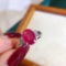 14k Gold 2.14 Ct Natural Ruby & Diamond Ring