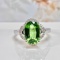 14k Gold 3.00 Ctw Natural Tourmaline & Diamond Ring