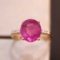 14k Gold 3.14 Ct Natural Tourmaline & Diamond Ring