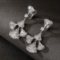 14k Gold 2.90 Ctw Natural H Diamond Earrings