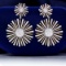 14k Gold 1.2 Ct Natural H Diamond Earrings