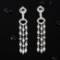 14k Gold 2.97 Ctw Natural H Diamond Earrings