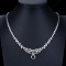 14k Gold 1.2 Ct Natural H Diamond Necklace