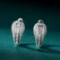 14k Gold 0.84 Ctw Natural H Diamond Earrings