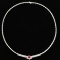 14k Gold 3.80 Ctw Natural Ruby & Diamond Necklace