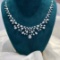 14k Gold 3.56 Ct Natural H Diamond Necklace