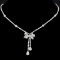 14k Gold 4 Ct Natural H Diamond Necklace