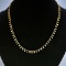 14k Gold 1.00 Ct Natural H Diamond Necklace