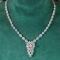 14k Gold 4.6 Ct Natural H Diamond Necklace
