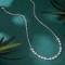 14k Gold 5.85 Ctw Natural H Diamond Necklace