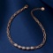 14k Gold 0.44 Ct Natural H Diamond Bracelet