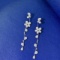 14k Gold 2.14 Ctw Natural H Diamond Earrings