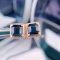 14k Gold 6.5 Ct Natural Tourmaline & Diamond Earrings