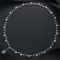 14k Gold 3.63 Ct Natural H Diamond Necklace