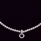 14k Gold 1.23 Ct Natural H Diamond Necklace