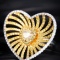 14k Gold 2.51 Ctw Natural Yellow Diamond & Diamond Ring