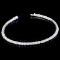 14k Gold 4.1 Ct Natural H Diamond Bracelet
